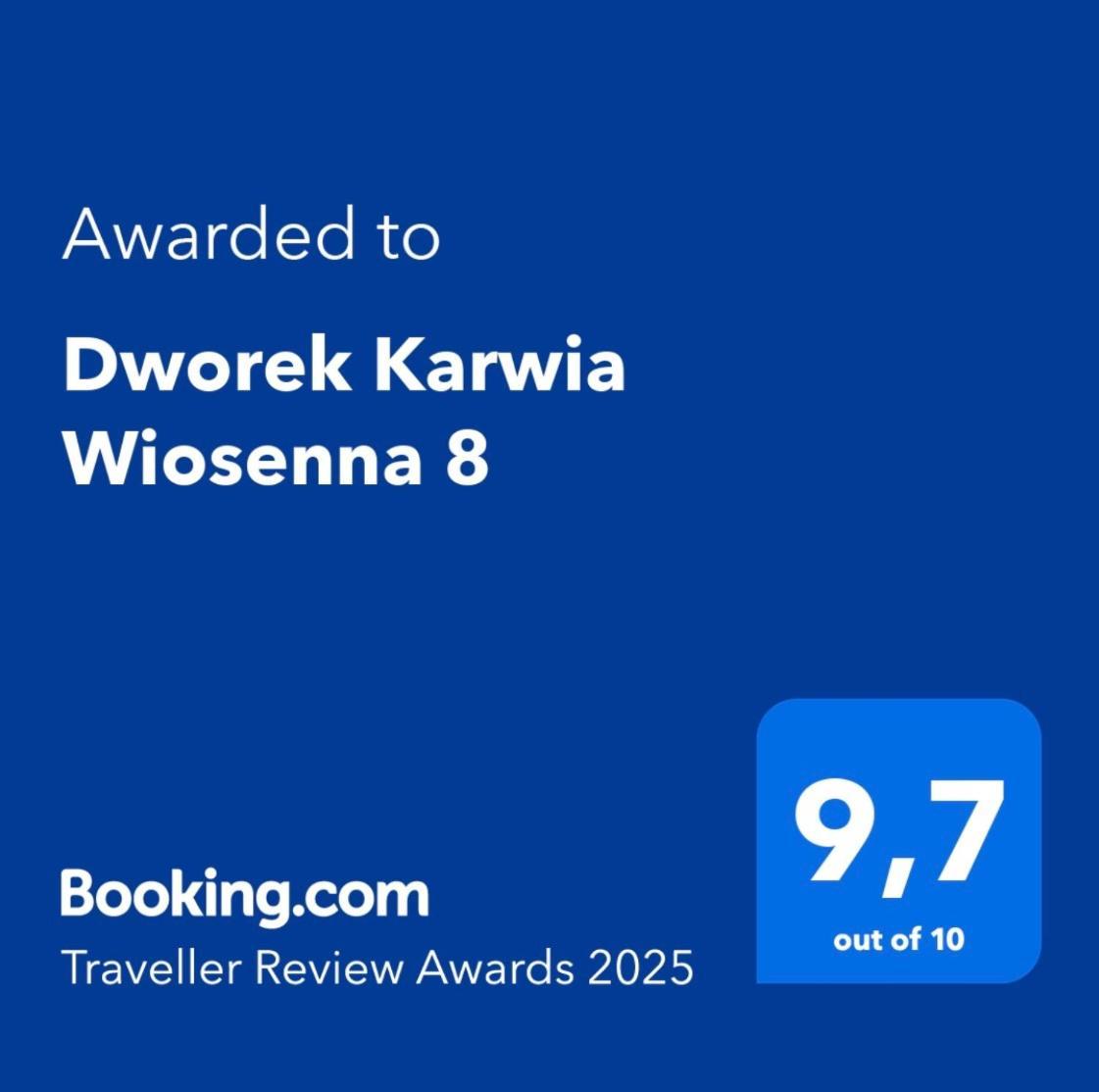 Dworek Karwia Wiosenna 8 Экстерьер фото
